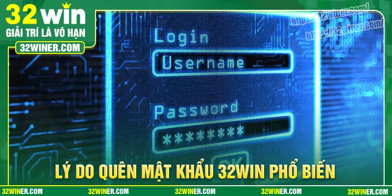 Lý do và hậu quả khi quên mật khẩu tài khoản Lý do và hậu quả khi quên mật khẩu tài khoản